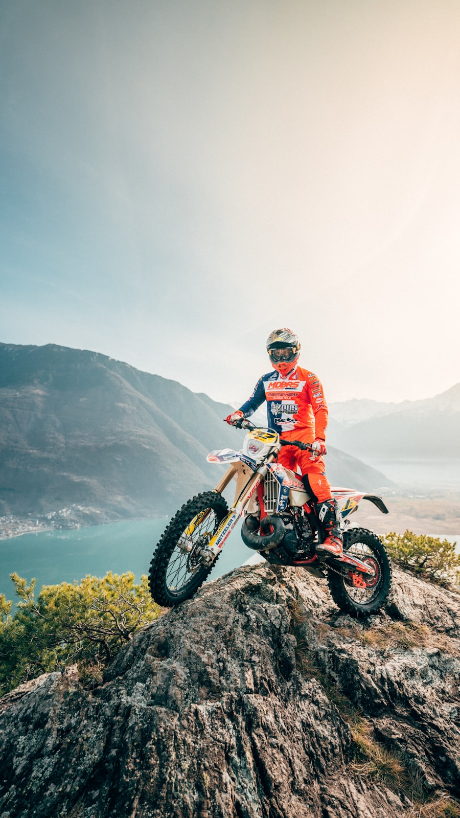 Rider en motocross