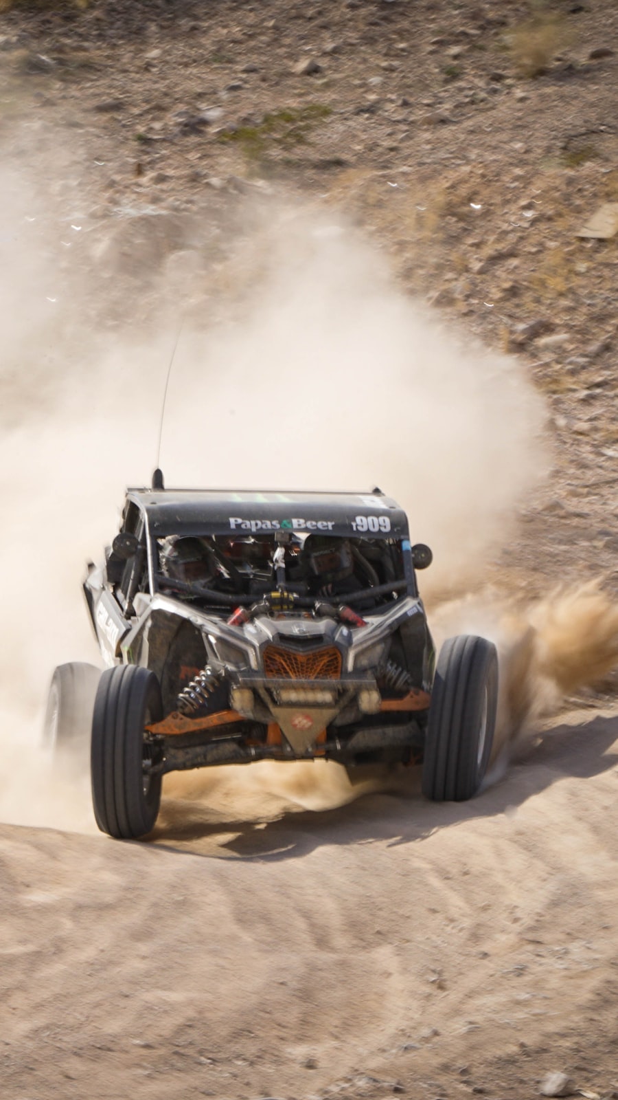 Rider en UTV