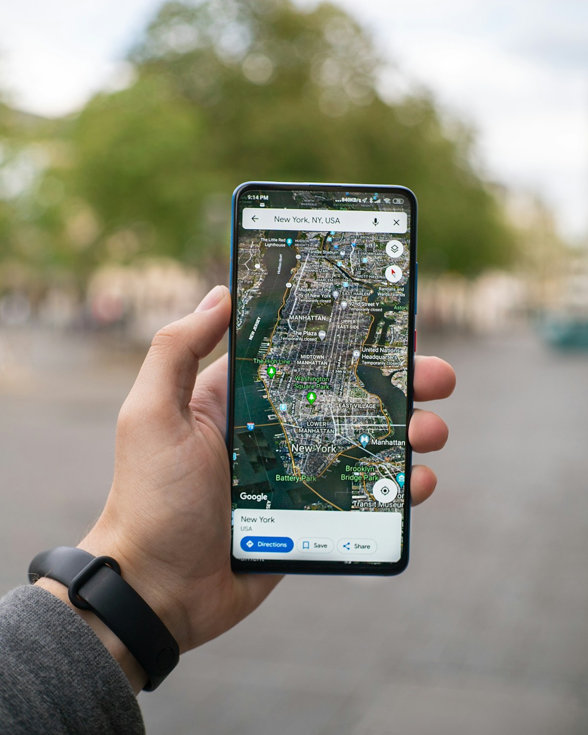 Rider avec l'app sur son téléphone